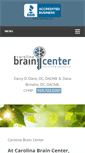 Mobile Screenshot of carolinabraincenter.com